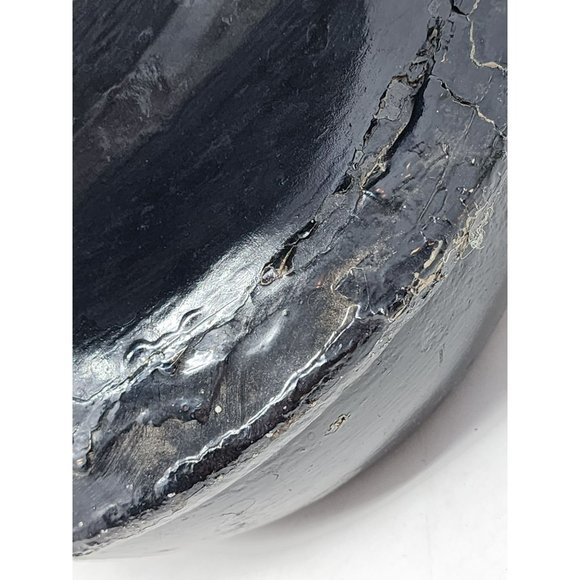 Vintage Antique Cast Iron Enamel Spittoon Cuspidor Tobacco Bar Tavern Saloon - Picture 9 of 11